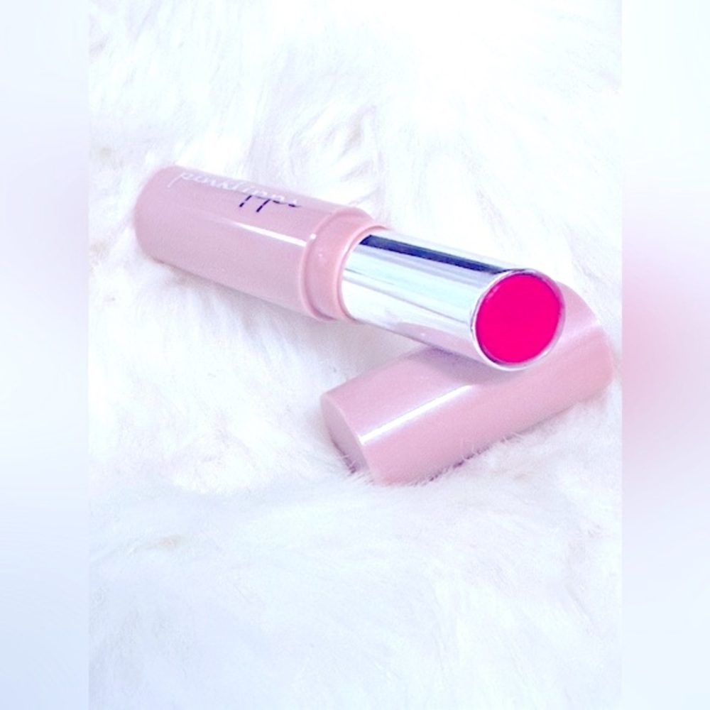 🆕PRETTY IN PINK LIPPS COSMETICS: Lumi-Balm Lip Tint Velvety “Dream” Full Size - Picture 3 of 14